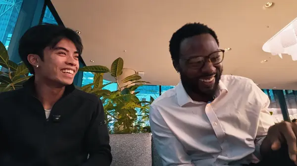 Bobby in conversation